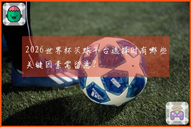 2026世界杯买球平台选择时有哪些关键因素需留意？